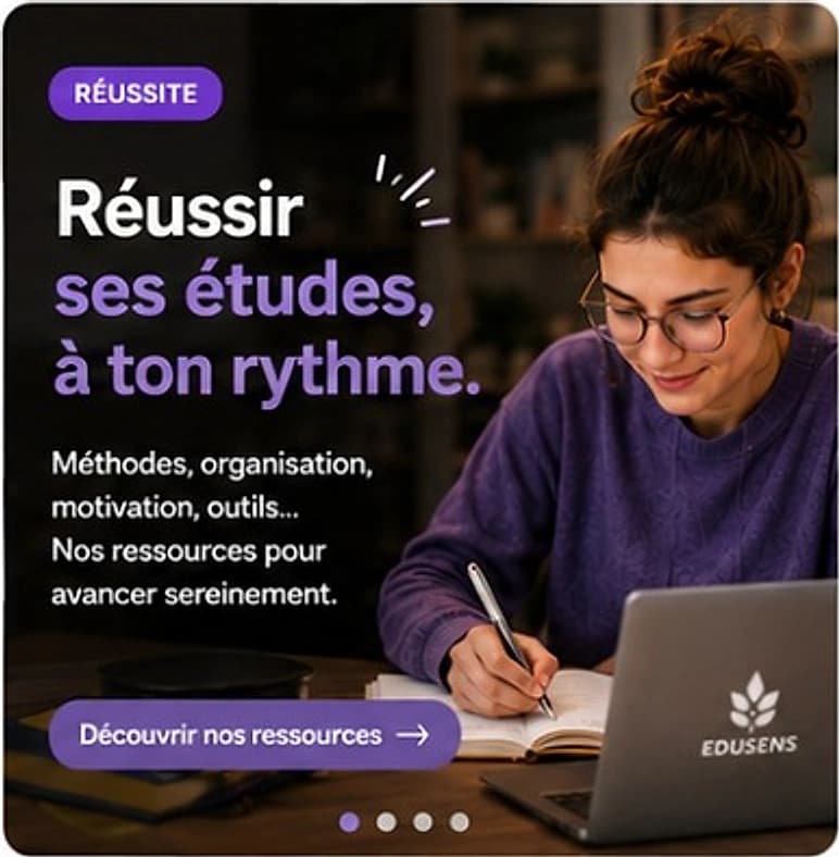 Réussir ses études, à ton rythme.