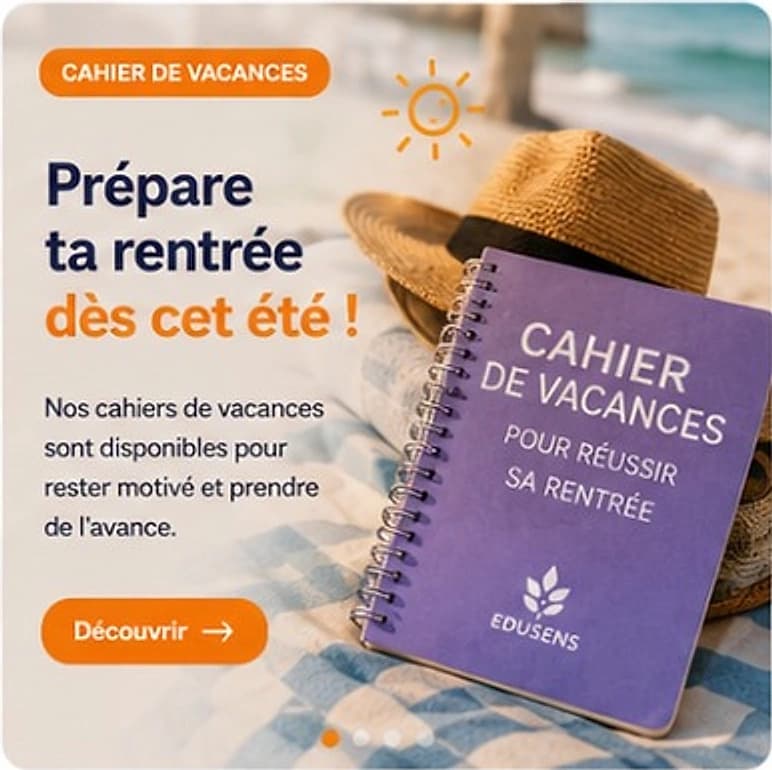 Prépare ta rentrée dès cet été !